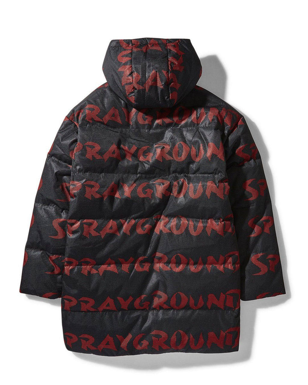 SG GRAFFITI PUFFER JACKET BLACK