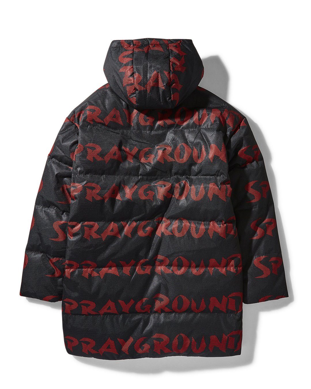 SG GRAFFITI PUFFER JACKET BLACK