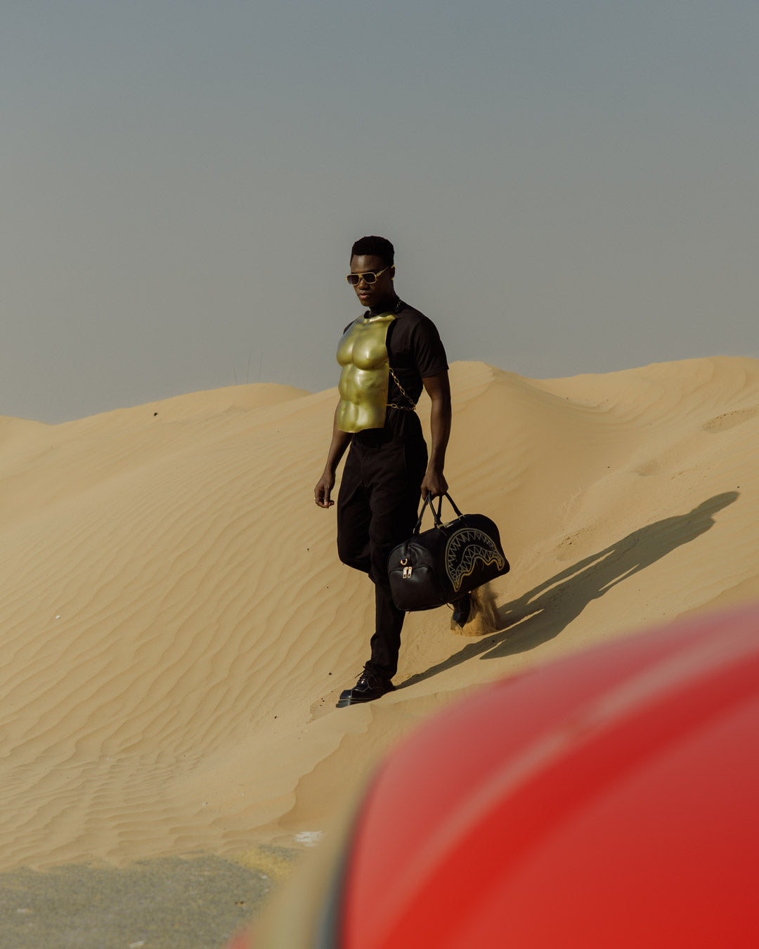 GOLD FANG DUFFLE