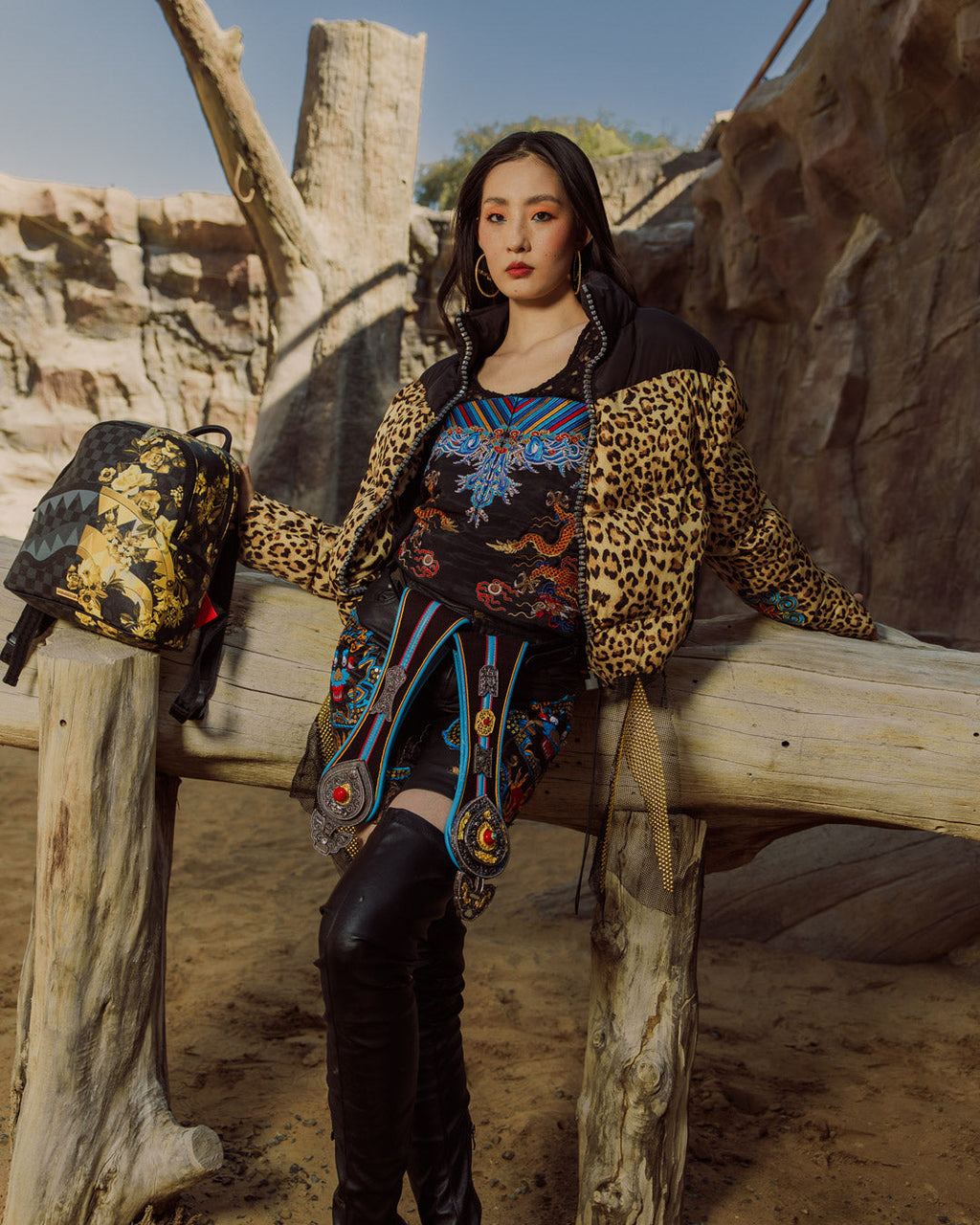 BILLIONAIRE BLOOM BACKPACK