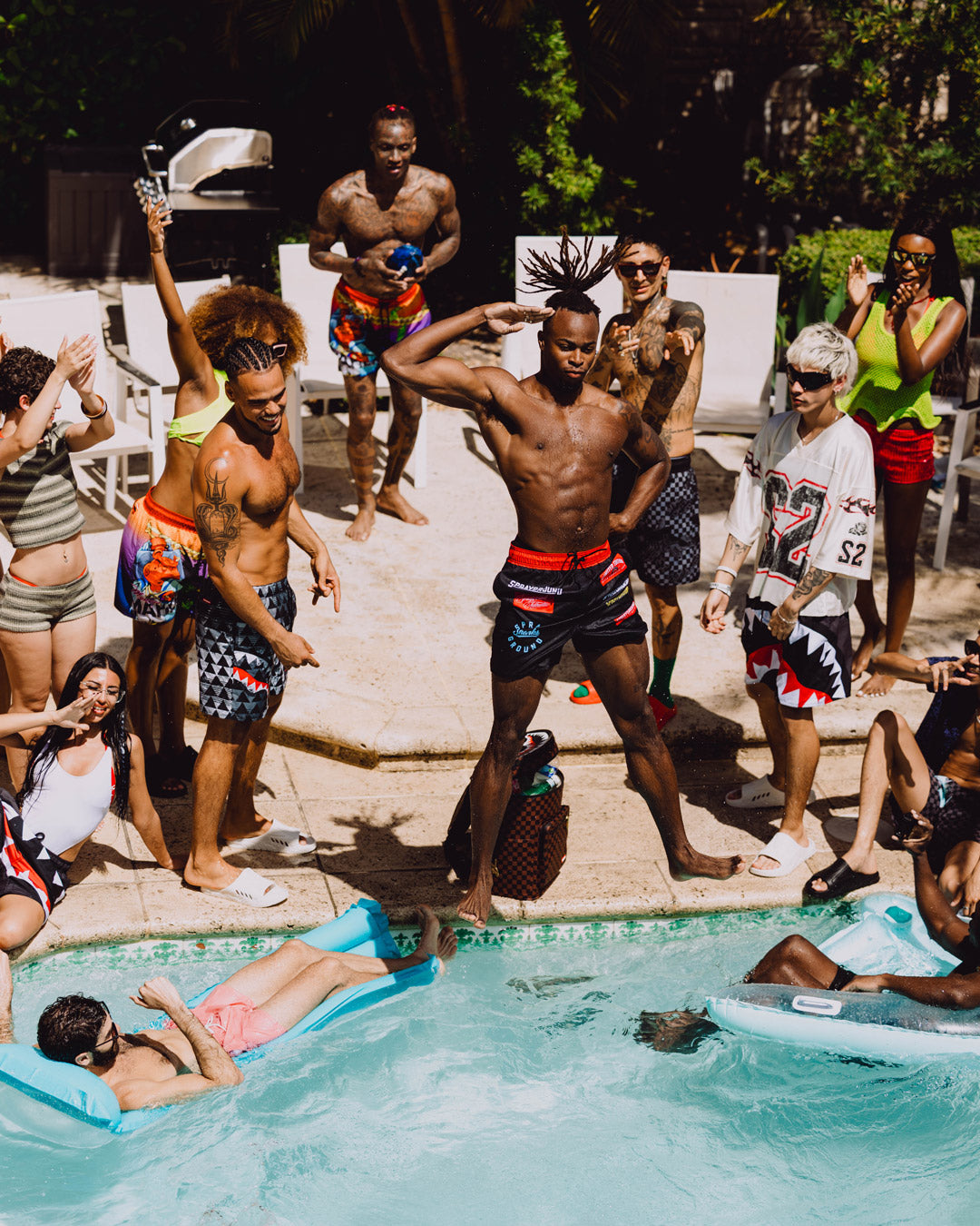 NO TIMEZONE SWIM SHORT