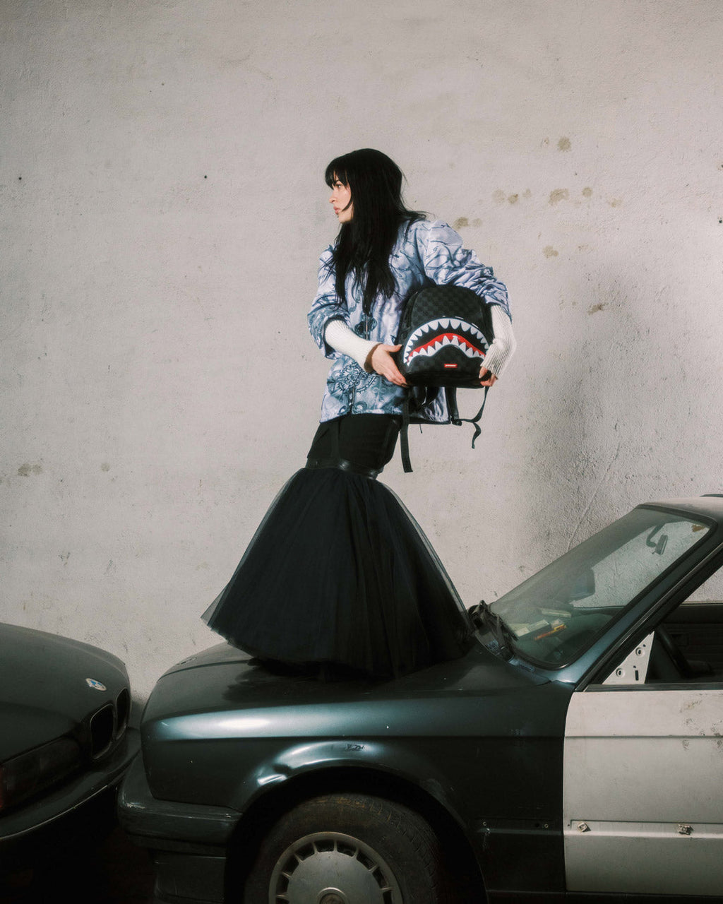 SHARKS IN PARIS HYPER PUFF SAVAGE BACKPACK
