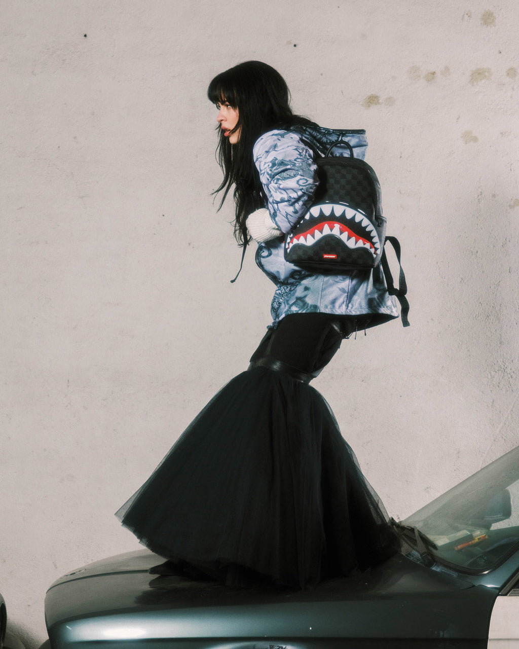 SHARKS IN PARIS HYPER PUFF SAVAGE BACKPACK