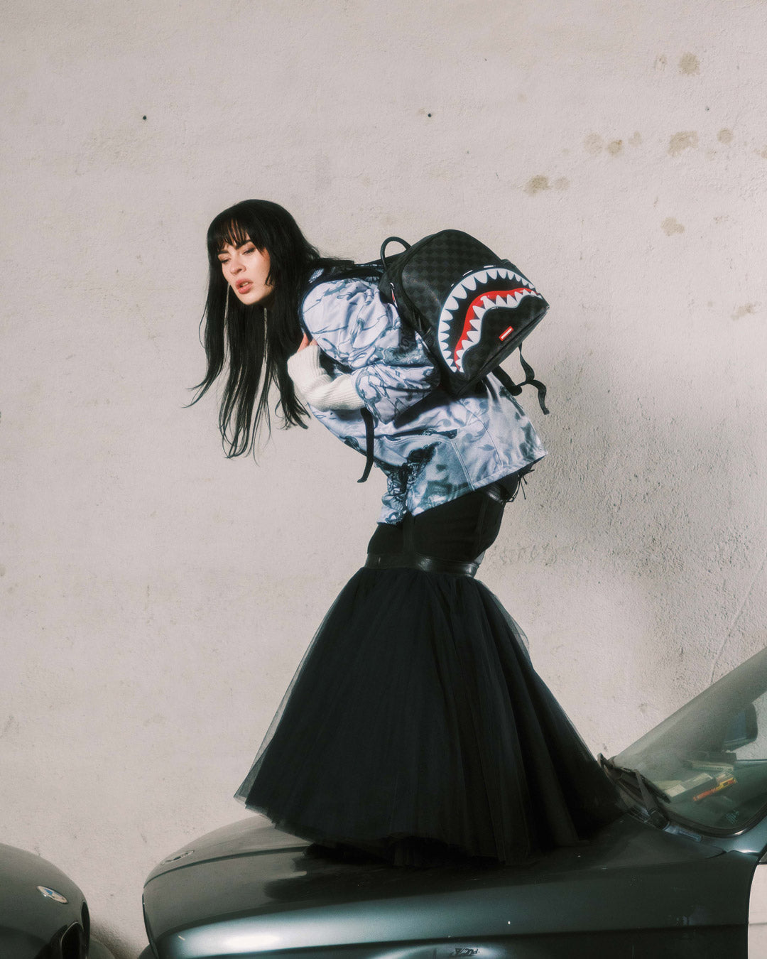 SHARKS IN PARIS HYPER PUFF SAVAGE BACKPACK