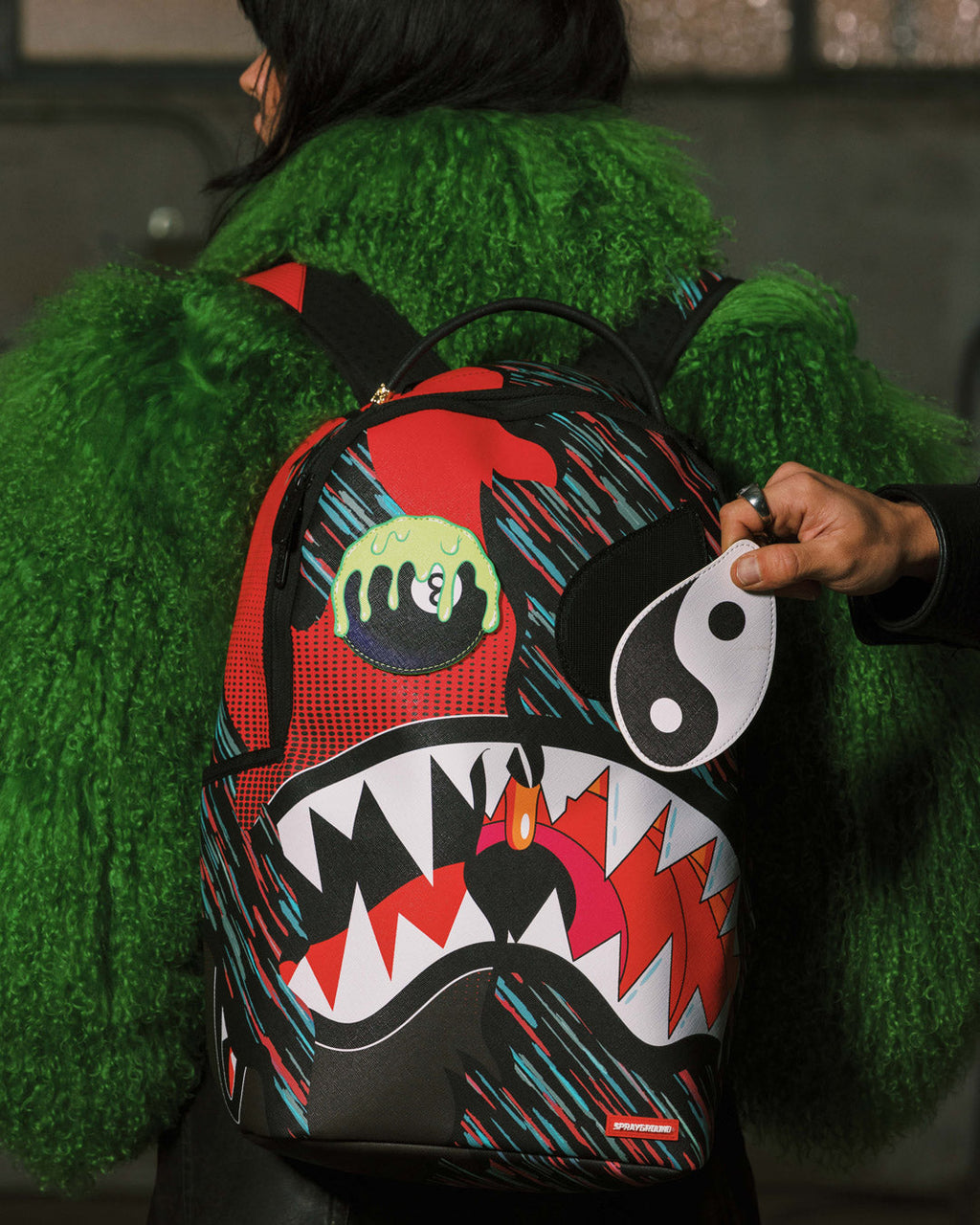HYPER DRIVEN SHARK BACKPACK (REMOVABLE SET OF EYES)