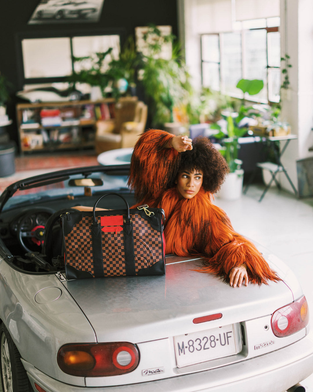 KATANA CHECK BOSS PYRAMID DUFFLE
