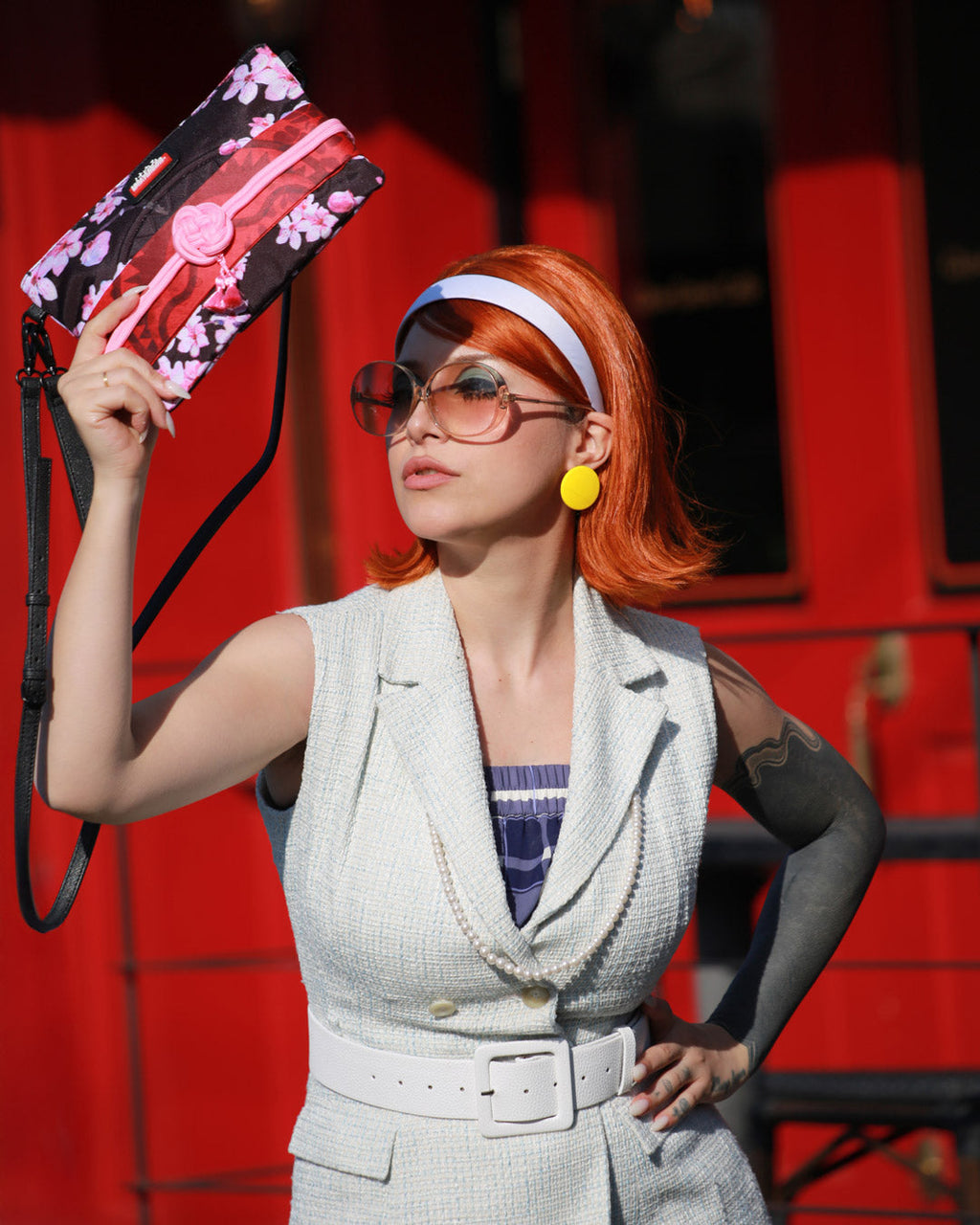 OUKA KENRAN HAYUMI HOKAZANO OFFICIAL COLLAB CROSSOVER CLUTCH