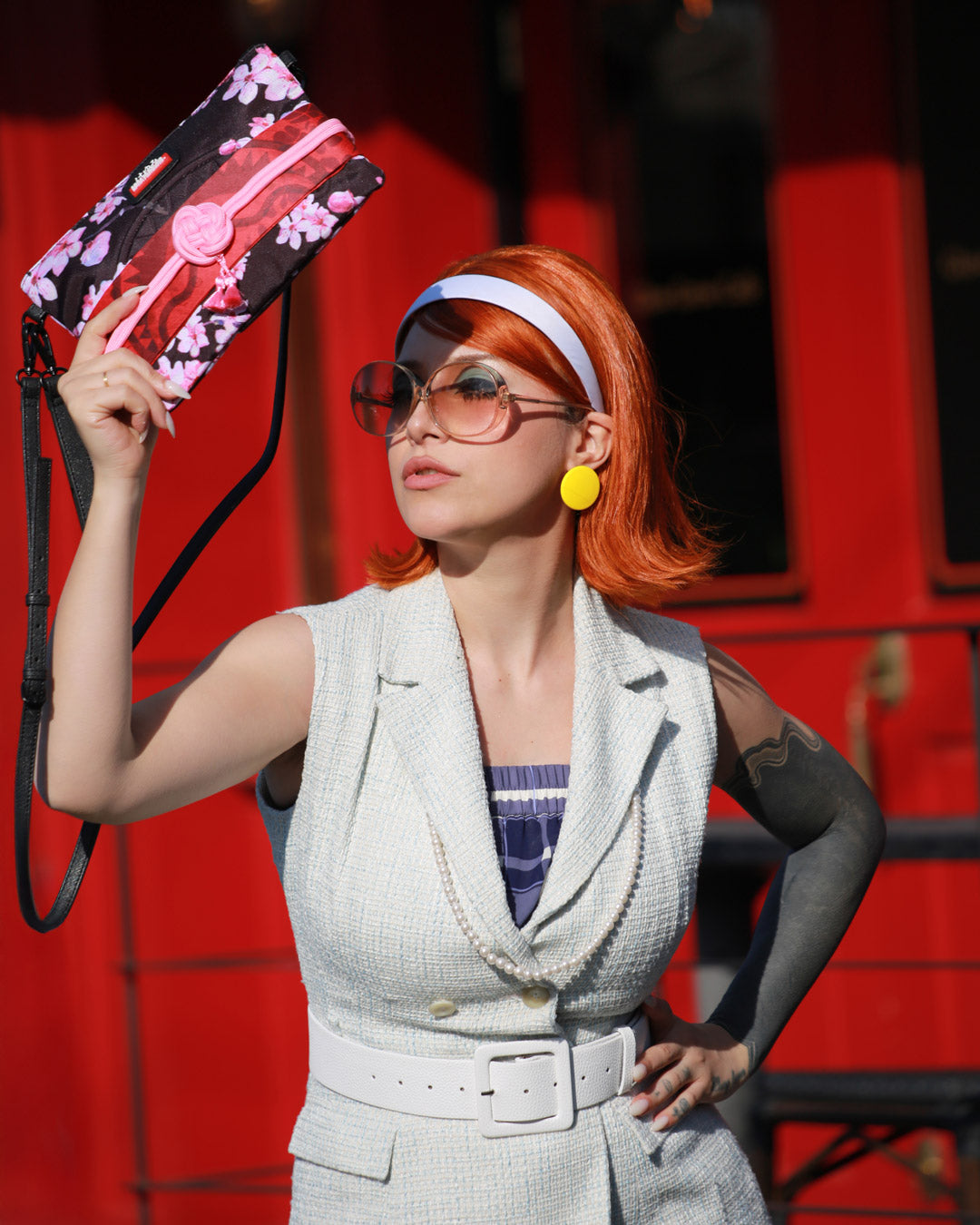 OUKA KENRAN HAYUMI HOKAZANO OFFICIAL COLLAB CROSSOVER CLUTCH