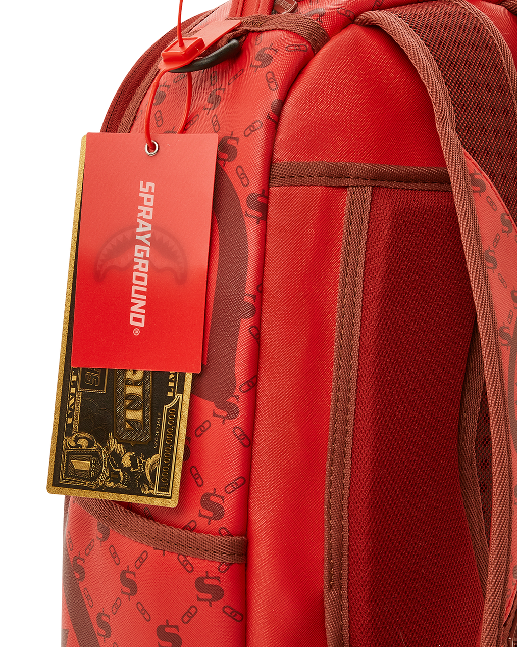MONEY PATTERN BRICK BACKPACK (DLXV)