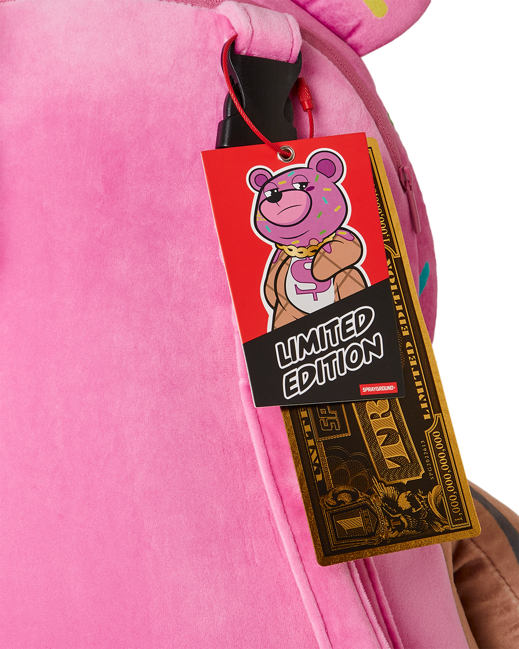 I SCREAM MONEYBEAR TEDDYBEAR BACKPACK