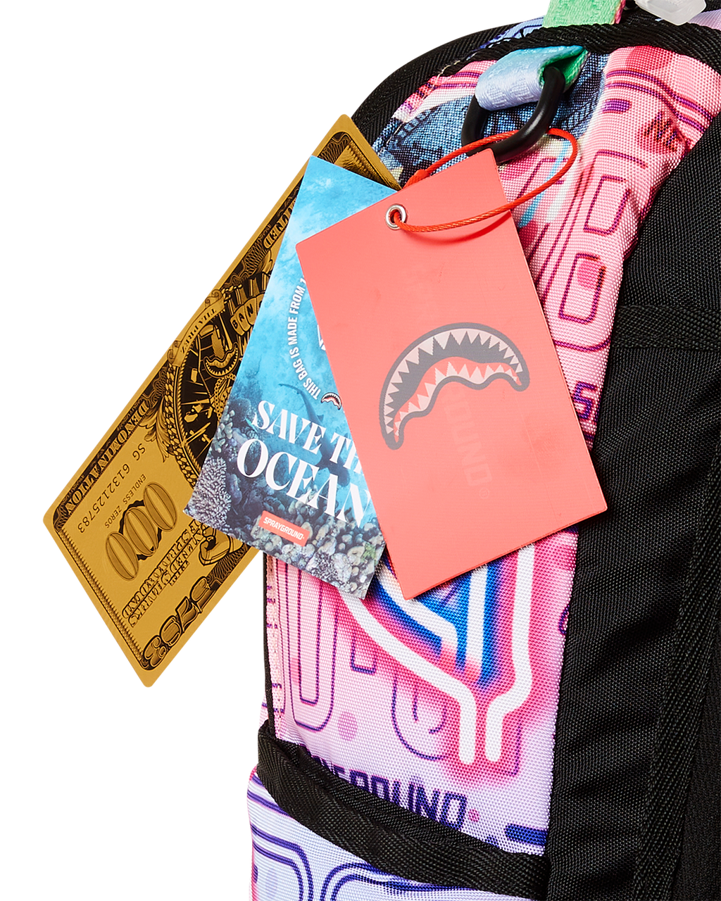 NEON BUTTERFLY BACKPACK