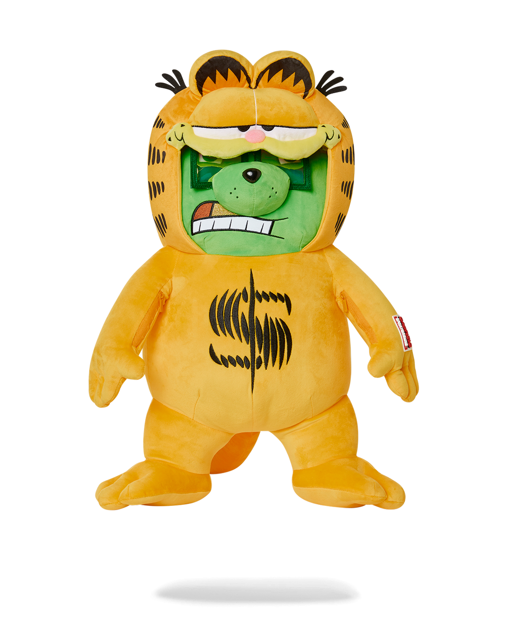 GARFIELD MONEYBEAR SUIT TEDDYBEAR BACKPACK