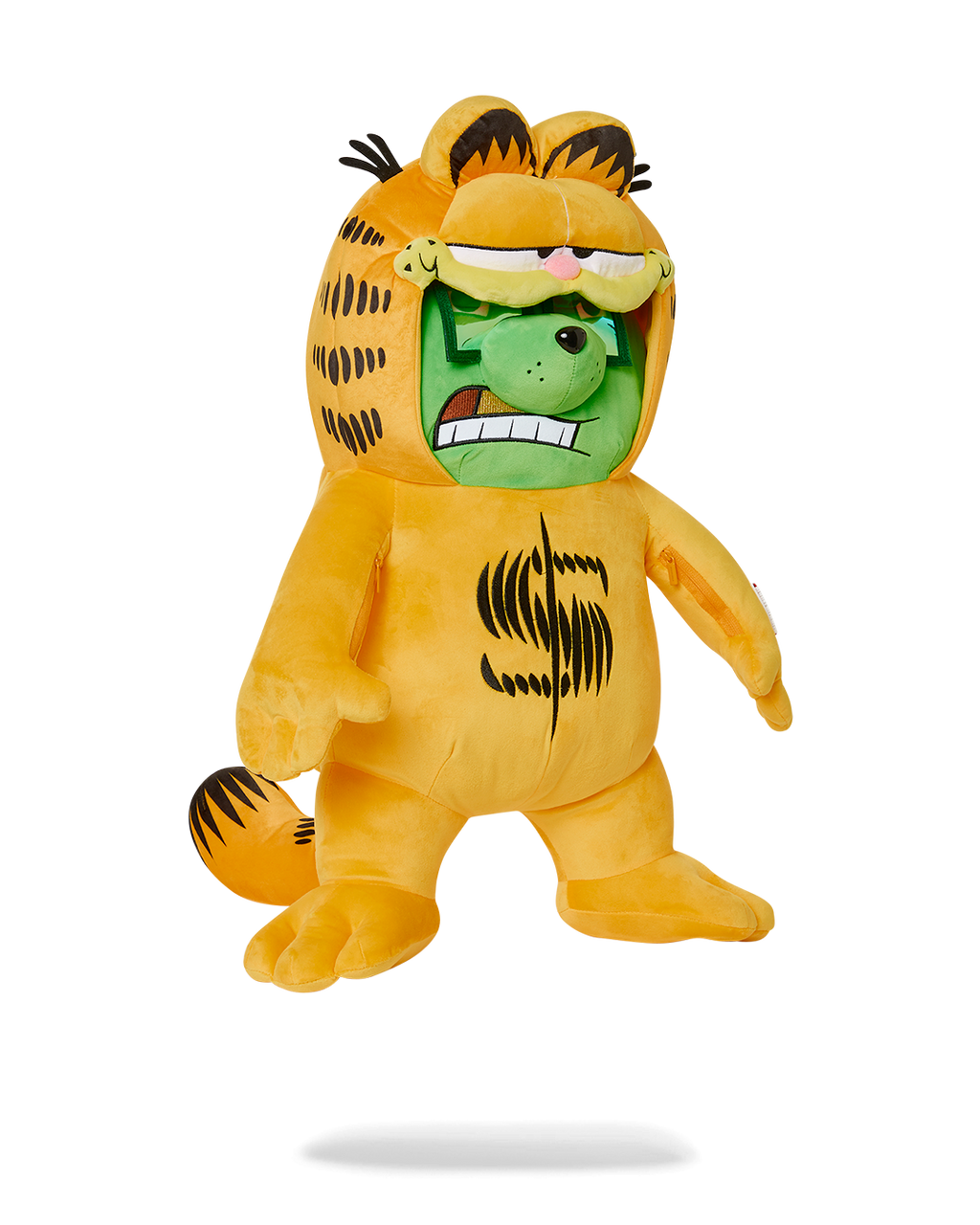 GARFIELD MONEYBEAR SUIT TEDDYBEAR BACKPACK