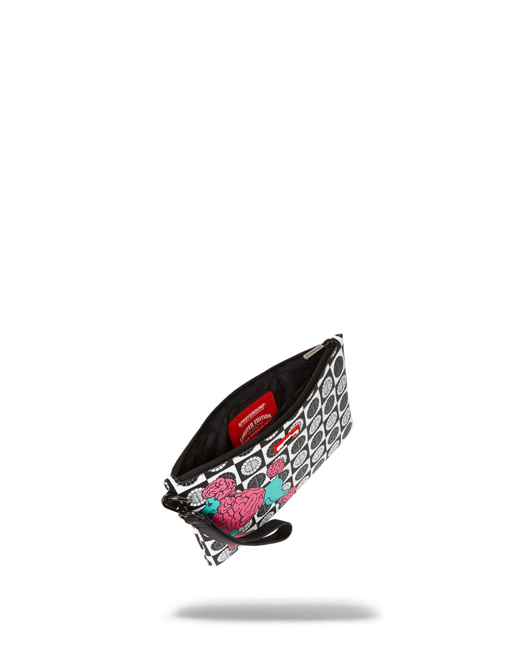 POODLE CHECK RON ENGLISH COLLAB POUCHETTE