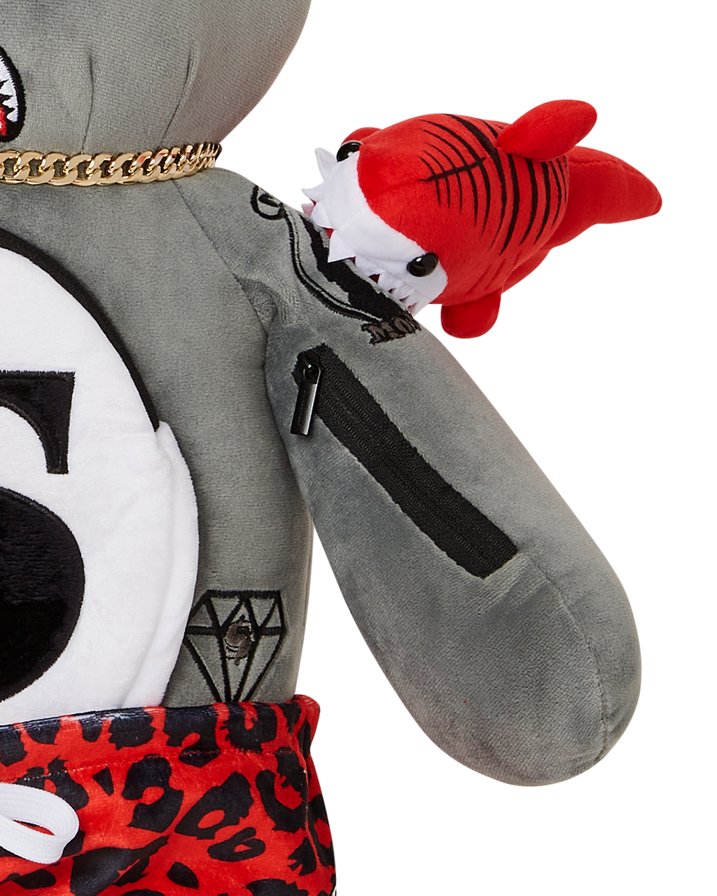 SHARK FRIENDS MONEYBEAR TEDDYBEAR BACKPACK