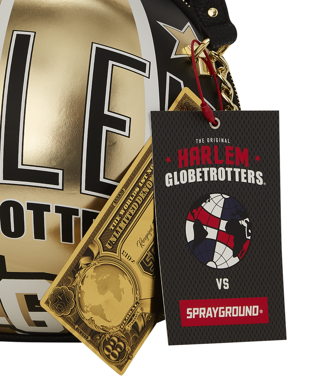 HARLEM GLOBETROTTERS BASKETBALL BAG