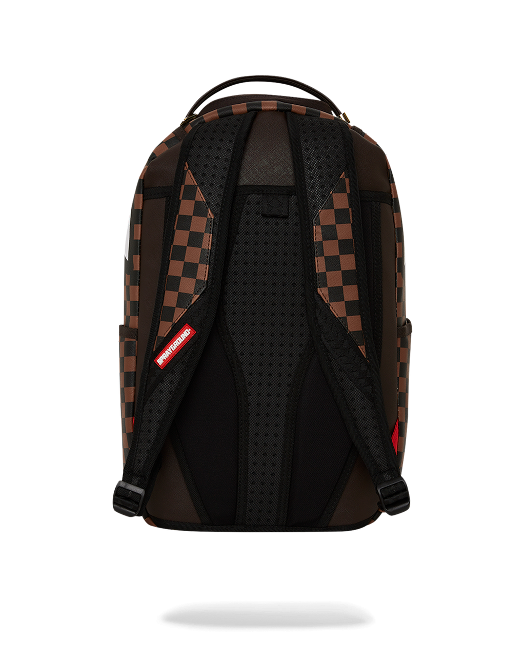 EXTERIOR GOLD ZIP POCKET SHARKS IN PARIS BACKPACK (DLXV)