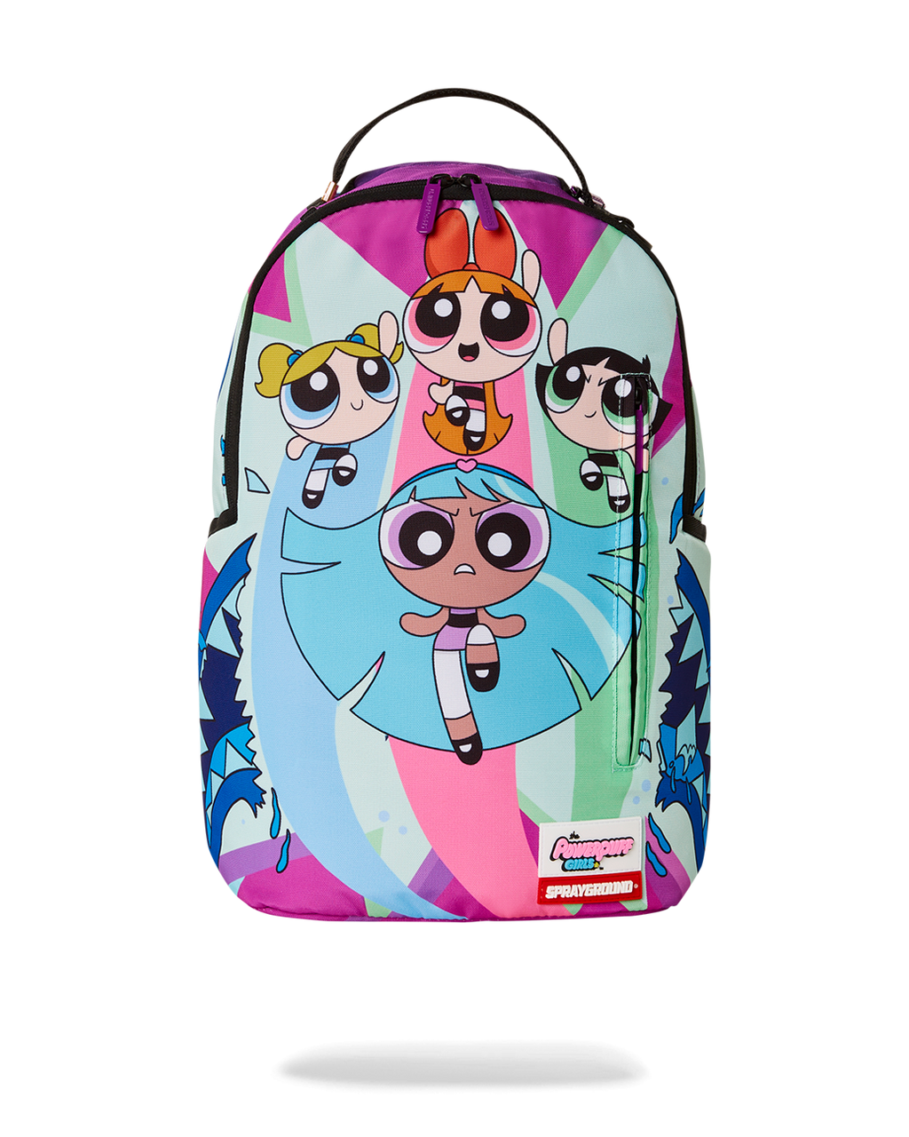 POWER PUFF GIRLS MONSTER SHARK BACKPACK