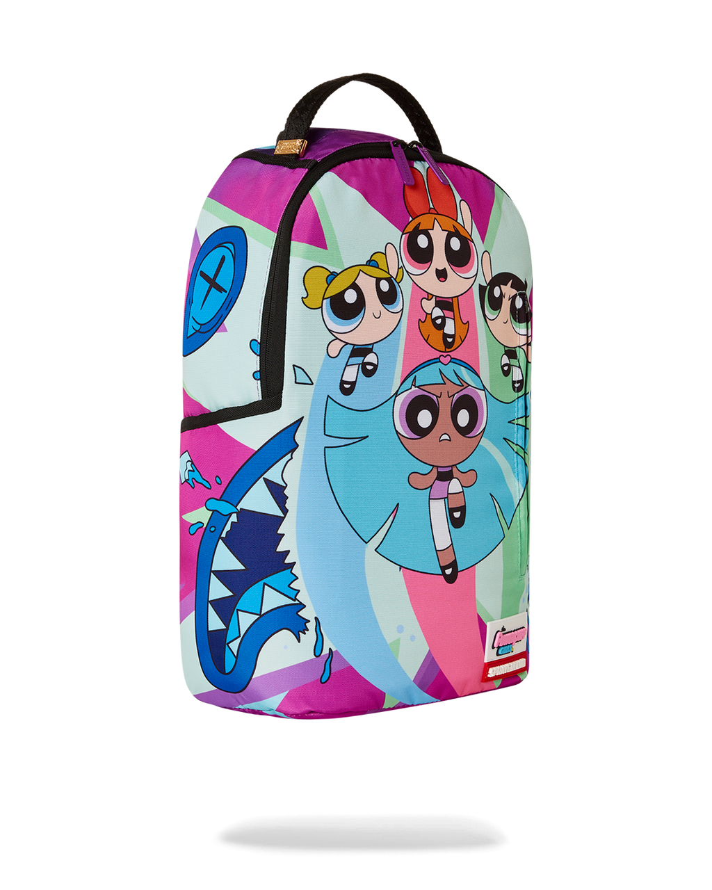 POWER PUFF GIRLS MONSTER SHARK BACKPACK