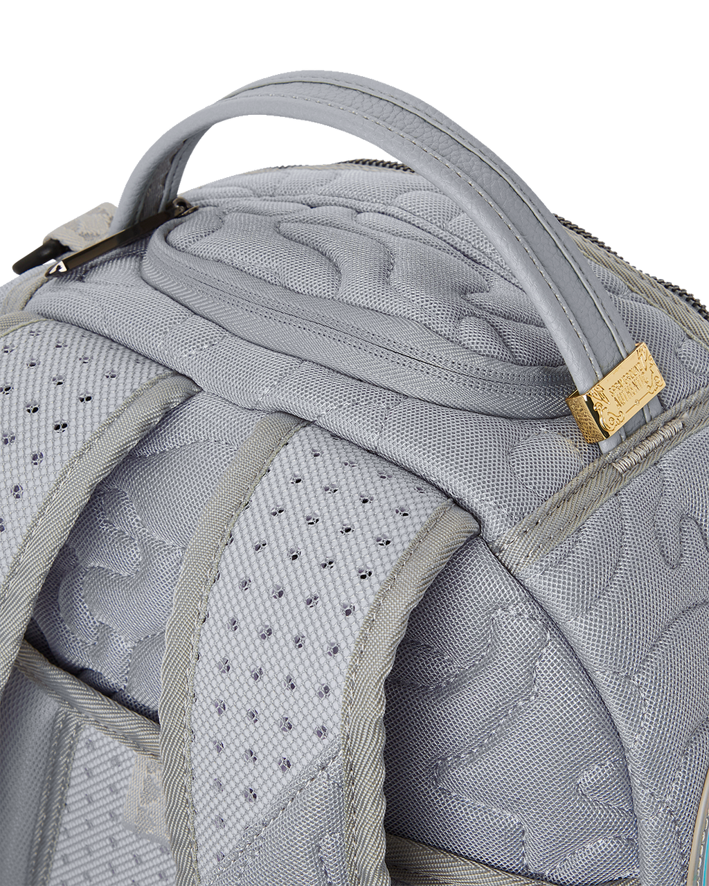 MIRASHAKU IRIDESCENT QUILT BACKPACK