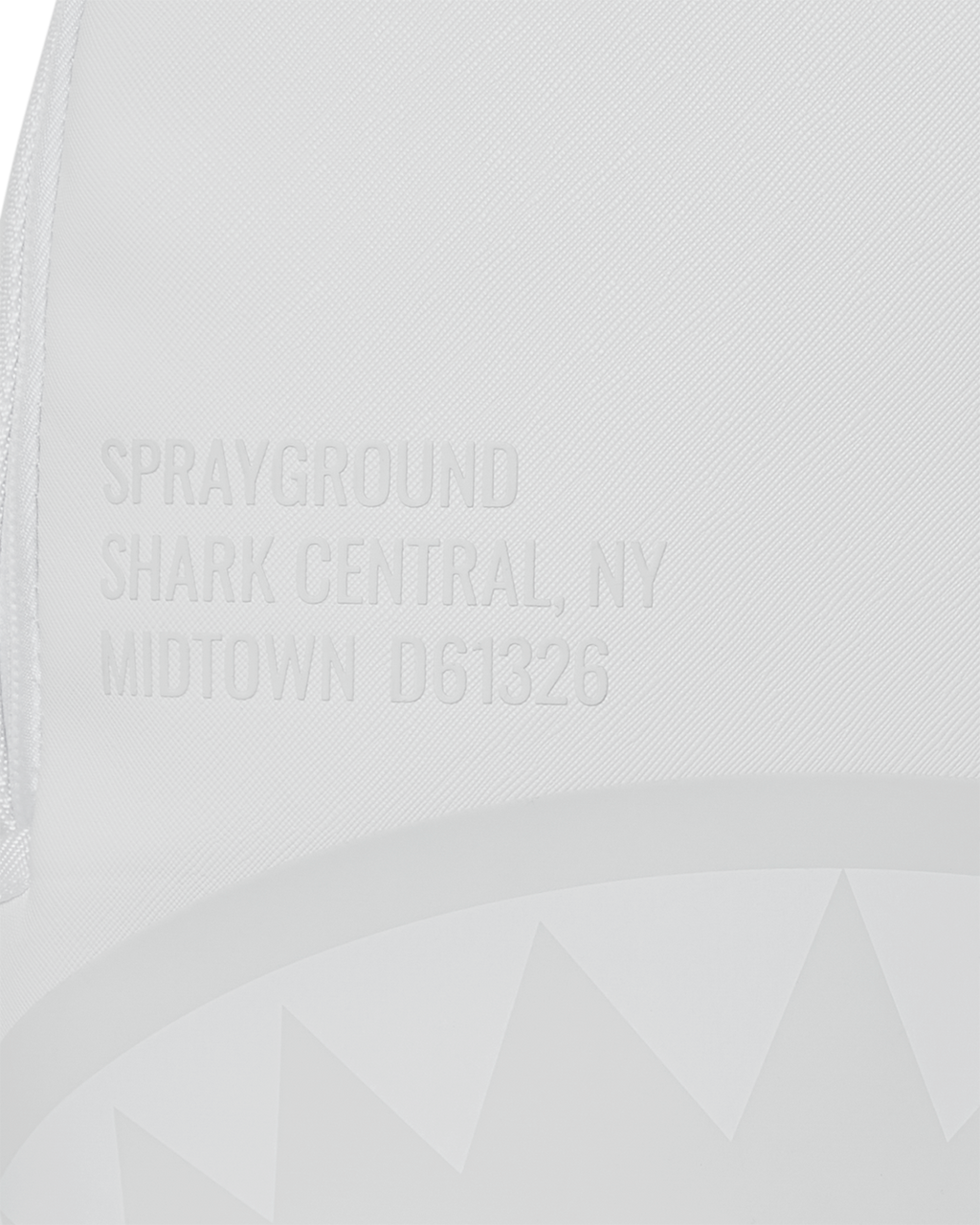 SHARK CENTRAL BACKPACK WHT/WHT (DLXV)