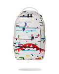 SHARKS IN PARIS GLITCH RIDER BACKPACK (DLXV)