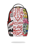TRI-SPLIT GRAFFITI BACKPACK (DLXV)