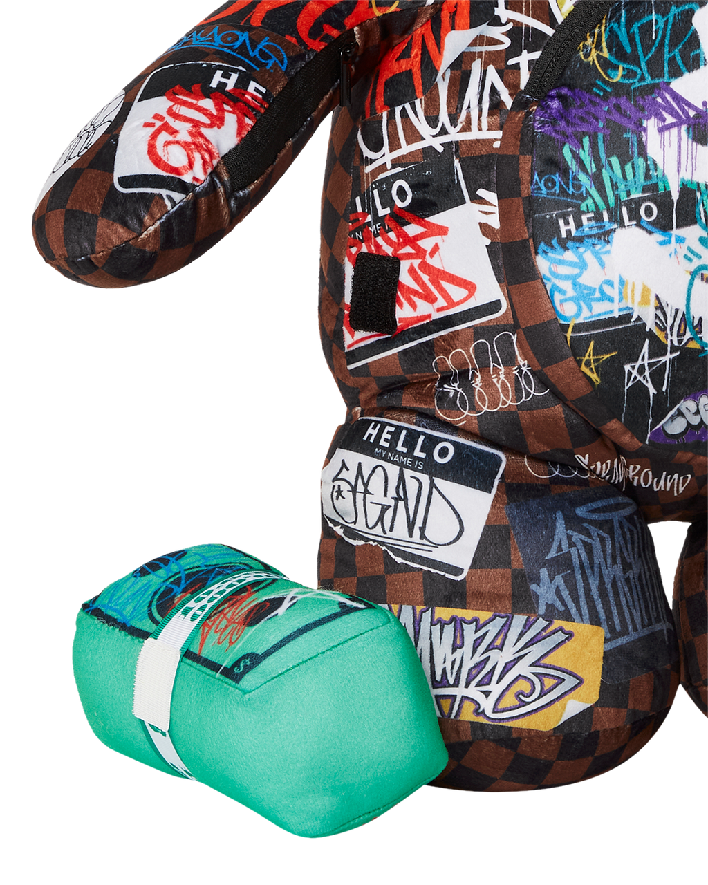 SHARKS IN PARIS THE RIZZ MONEYBEAR TEDDYBEAR BACKPACK