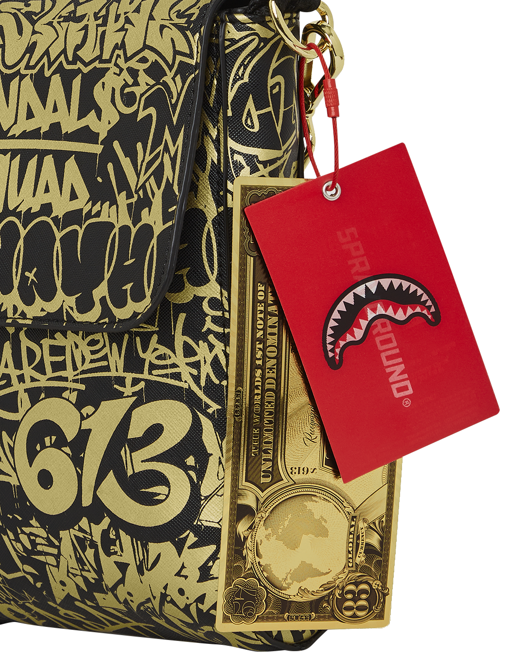 HALF GRAFF GLIDE MESSENGER BAG