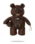 CHECKMATE ROYALE MONEYBEAR TEDDYBEAR BACKPACK
