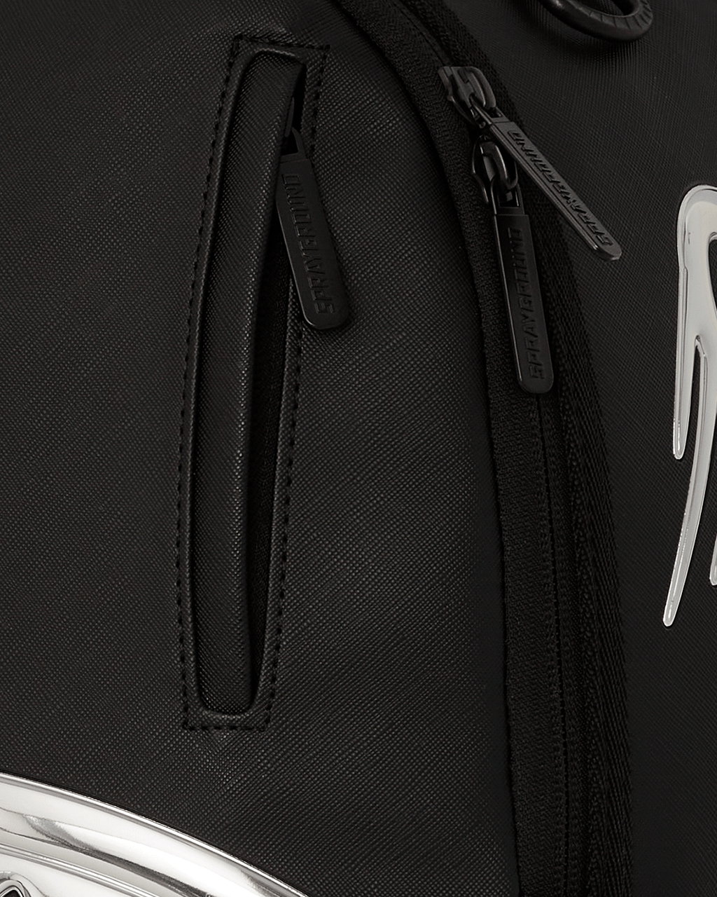 METALLIC TO THE TOUCH EXTRA DRIP BACKPACK