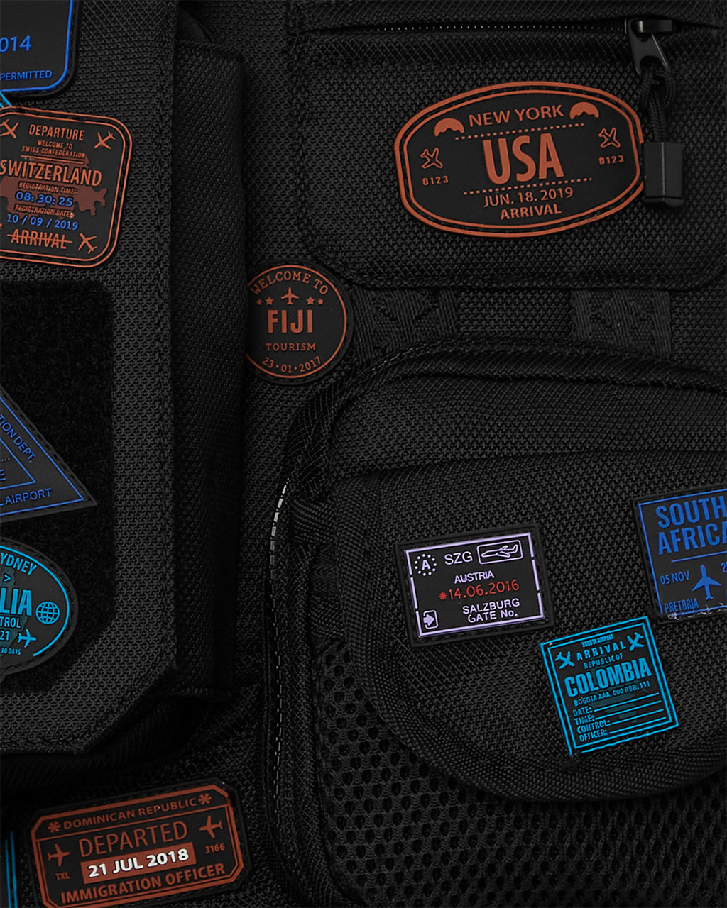 JAMES FIRST CLASS I GOT THESE STAMPS BACKPACK