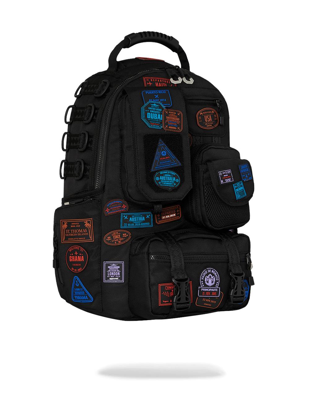 JAMES FIRST CLASS I GOT THESE STAMPS BACKPACK