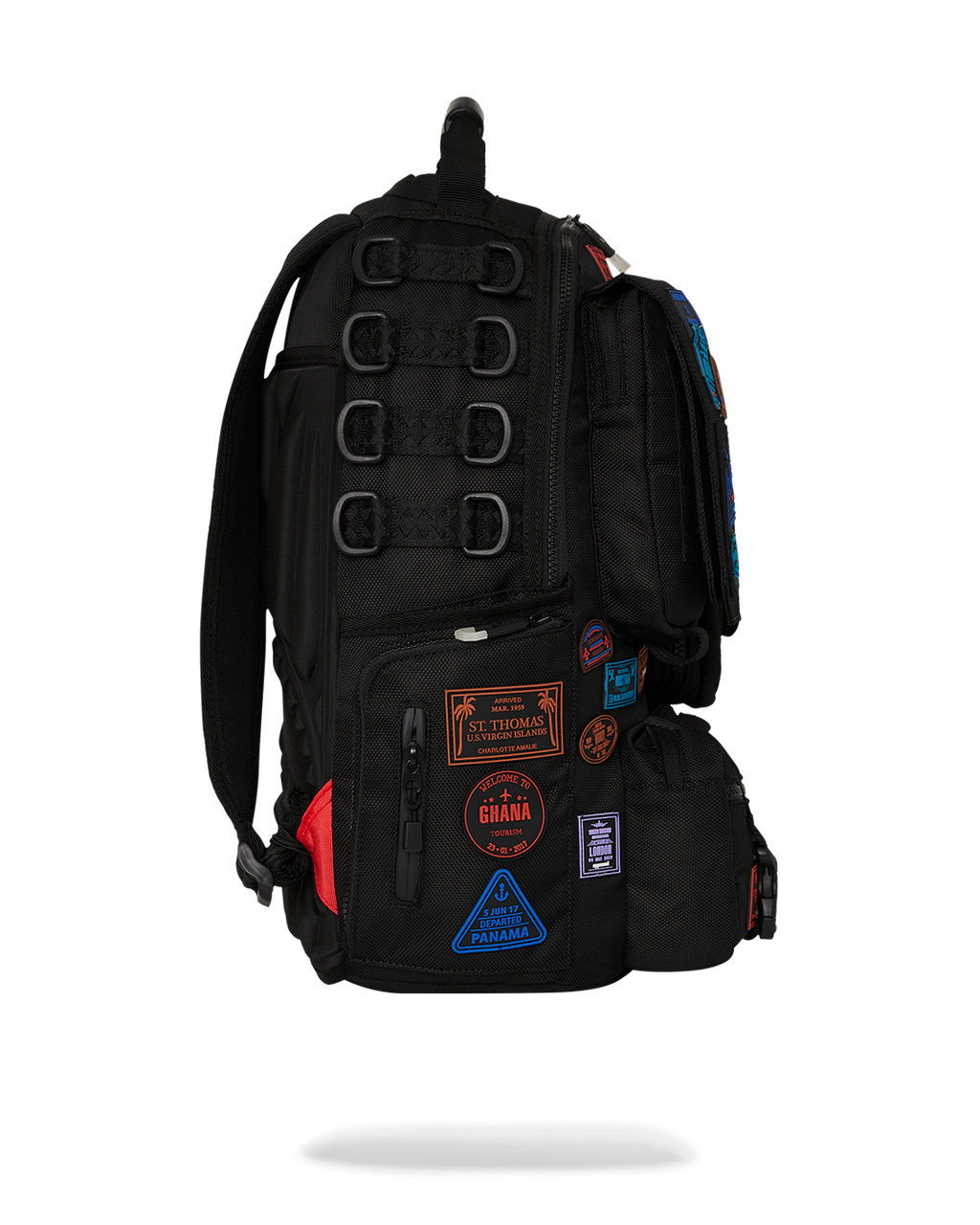 JAMES FIRST CLASS I GOT THESE STAMPS BACKPACK