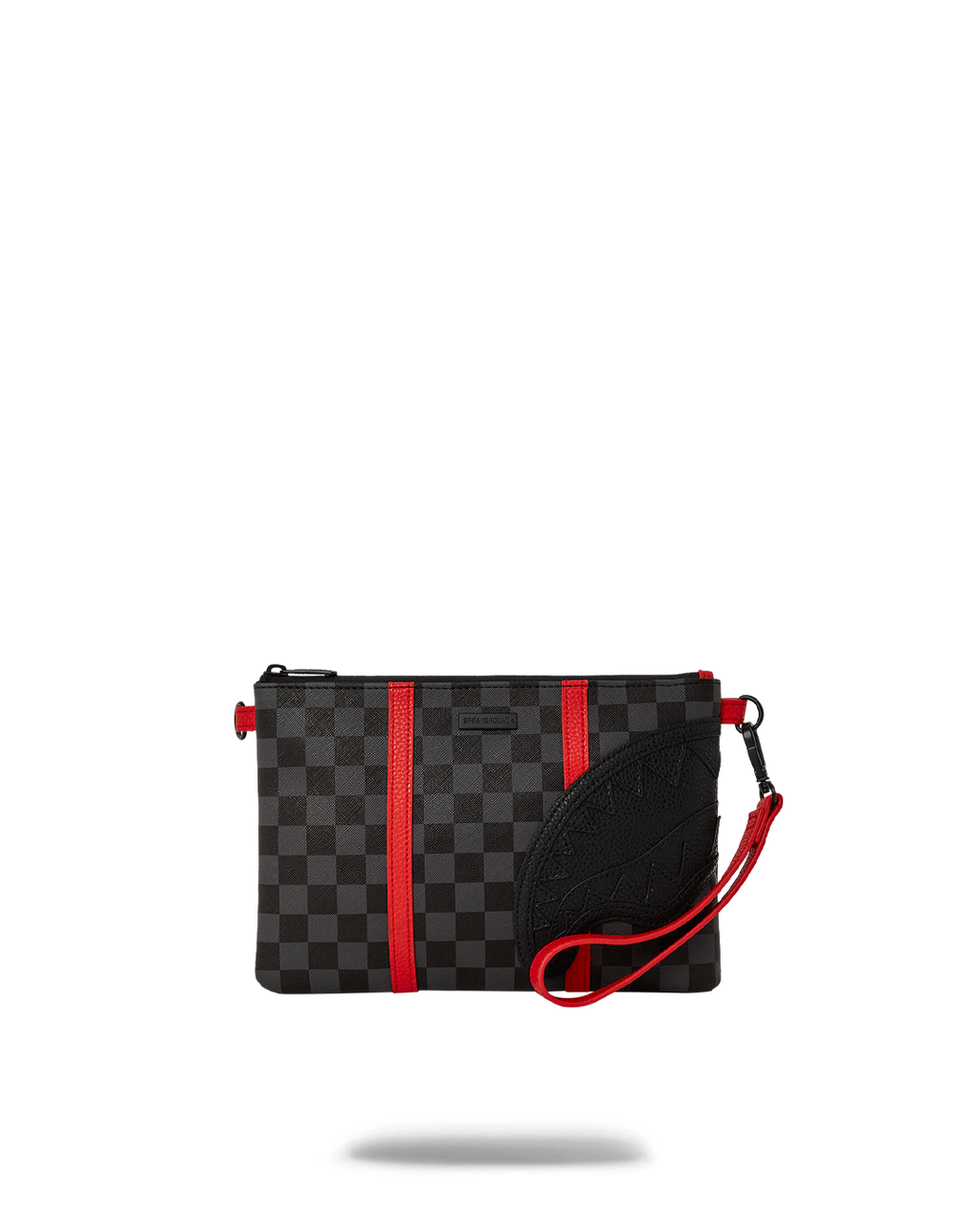 MONACO SHARK CLUB CROSSOVER CLUTCH W/ SHOULDER STRAP