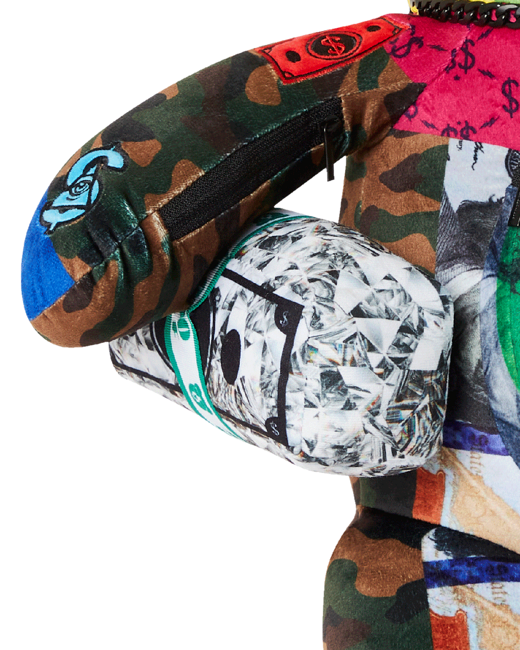 SHARK MASTERPIECES MONEYBEAR TEDDYBEAR BACKPACK