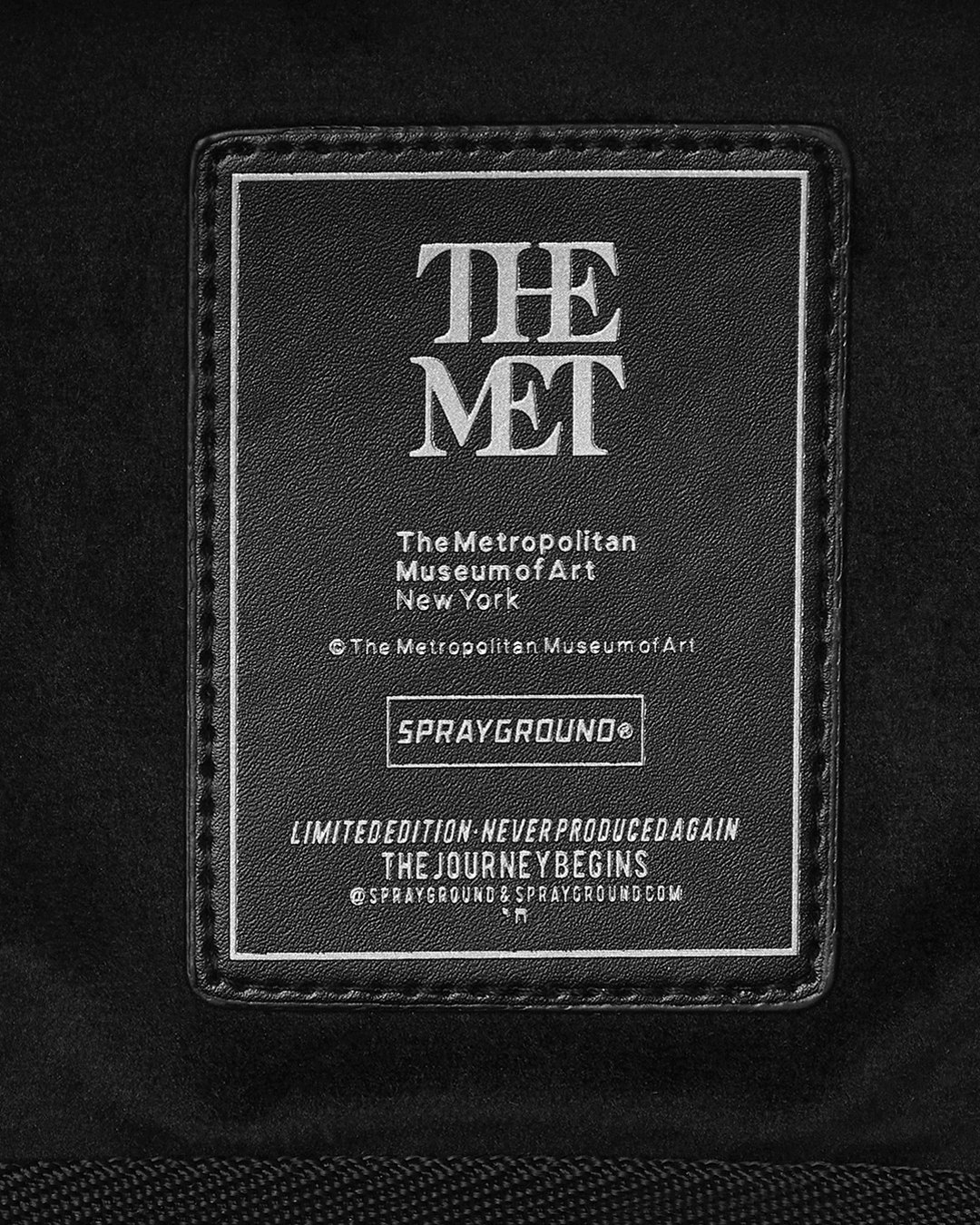 THE MET INCA CHECKERBOARD BACKPACK