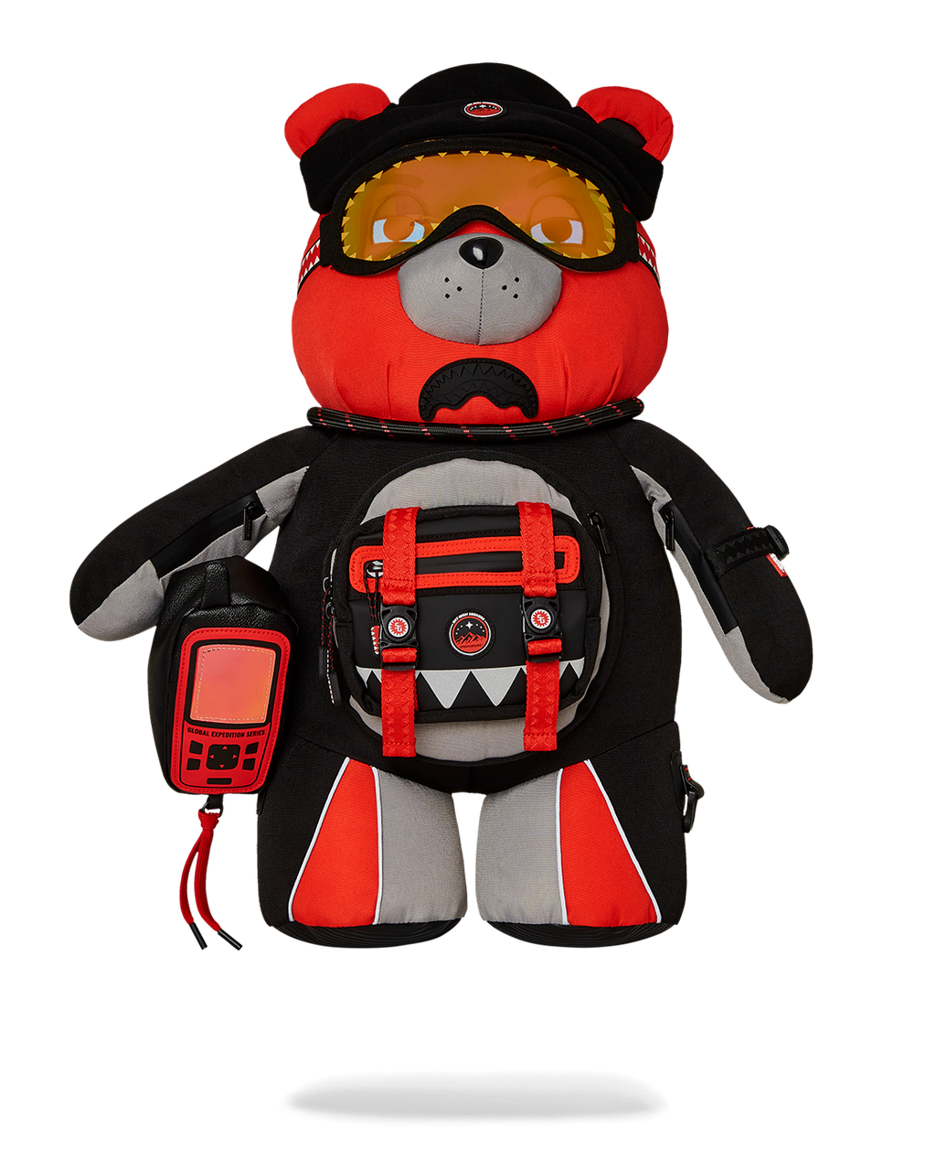 SKY HIGH SEEKERS ARCTIC GPS MONEYBEAR BACKPACK