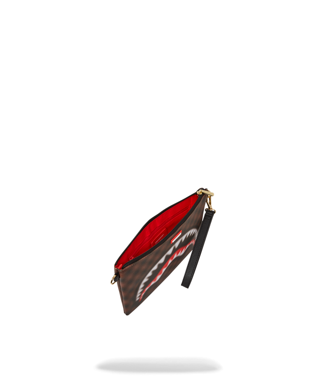 SHARKS IN PARIS BLUR EFFECT CROSSOVER CLUTCH