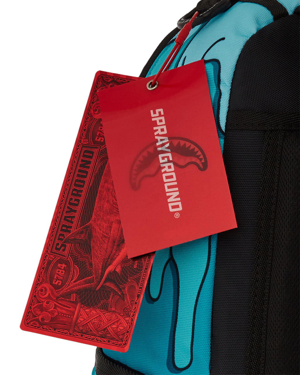 JORGE RODRIGUEZ THE ARTIST COLLAB DRIPS SHARKS BACKPACK