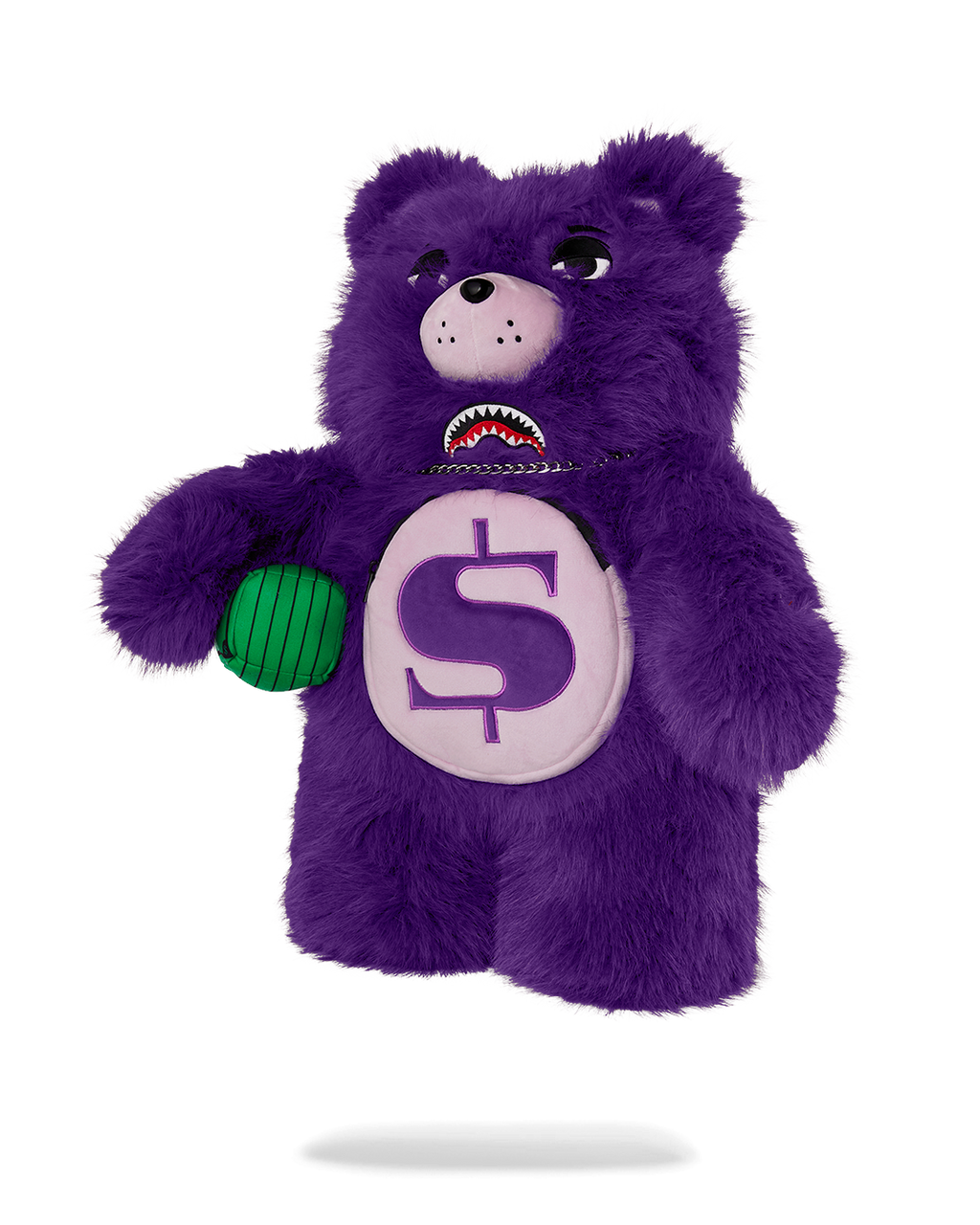 FURZILLA SHARK (PURP) MONEYBEAR BACKPACK