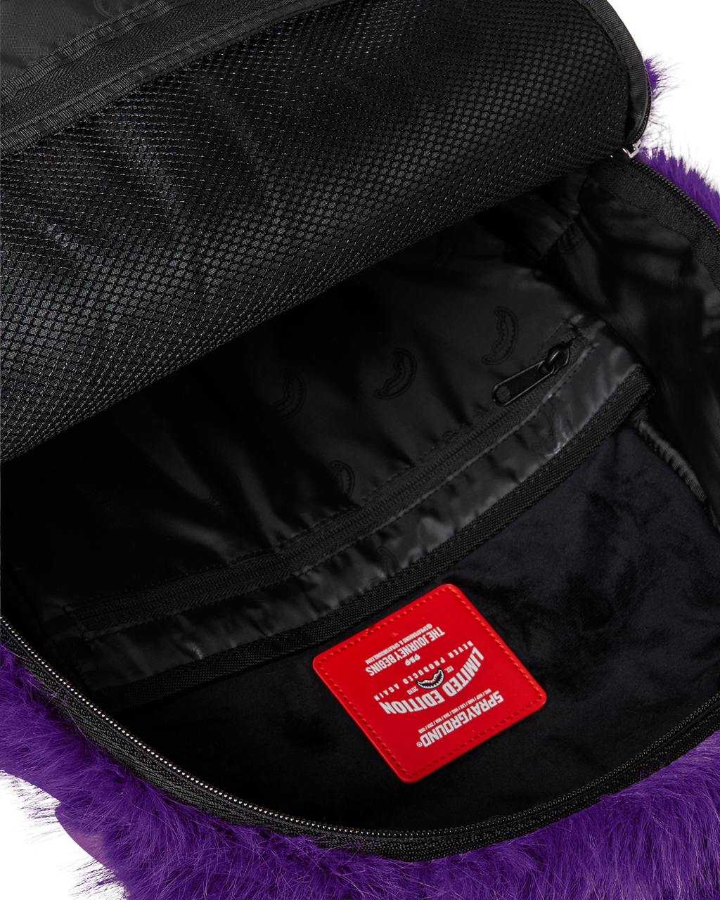 FURZILLA SHARK (PURP) BACKPACK