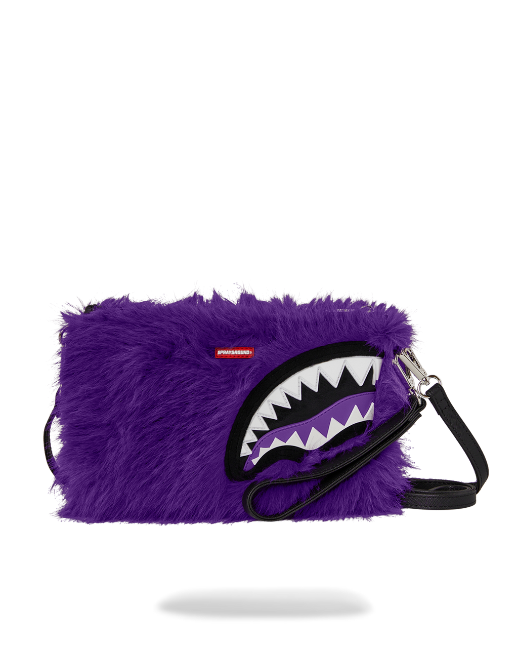 FURZILLA SHARK (PURP) CROSSOVER CLUTCH