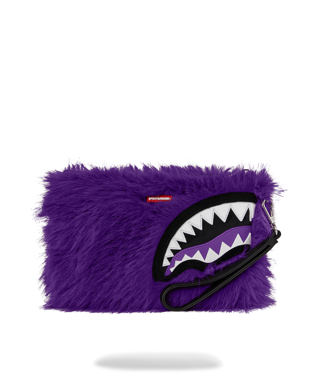 FURZILLA SHARK (PURP) CROSSOVER CLUTCH