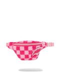 FURZILLA SHARK (PINK CHECK) SAVVY CROSSBODY