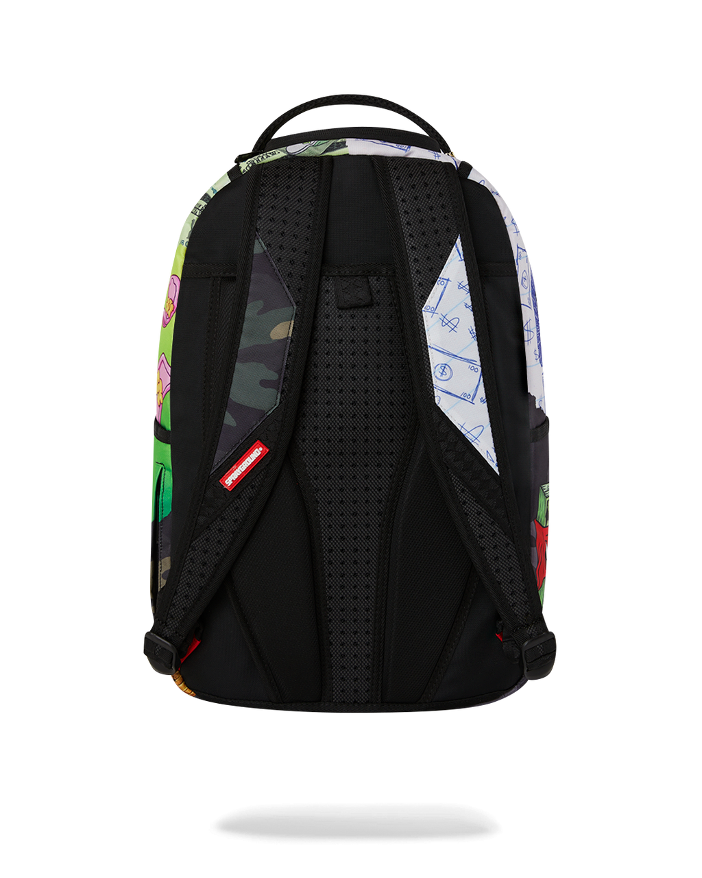 MEAN MONEY COLLAGE BACKPACK