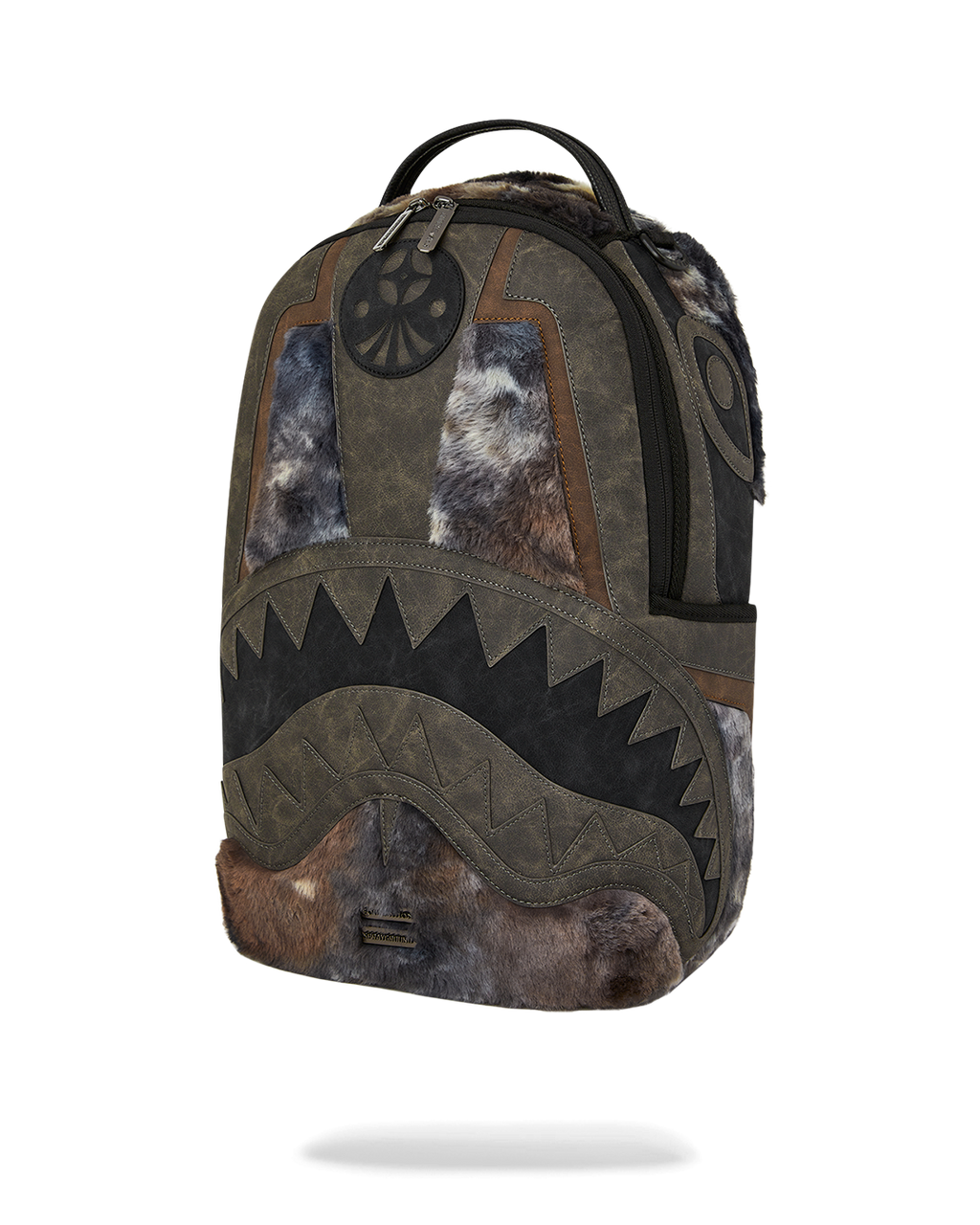 FOUNDATION DAYS FUR COAT SHARK BACKPACK