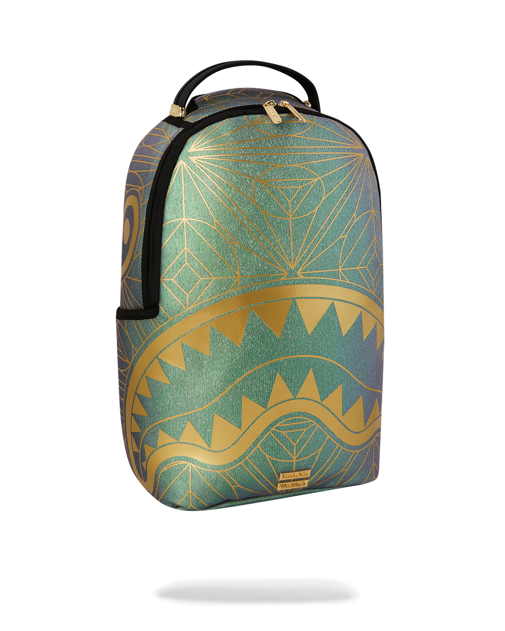 FOUNDATION CRYSTAL IRIDESCENT SHARK BACKPACK