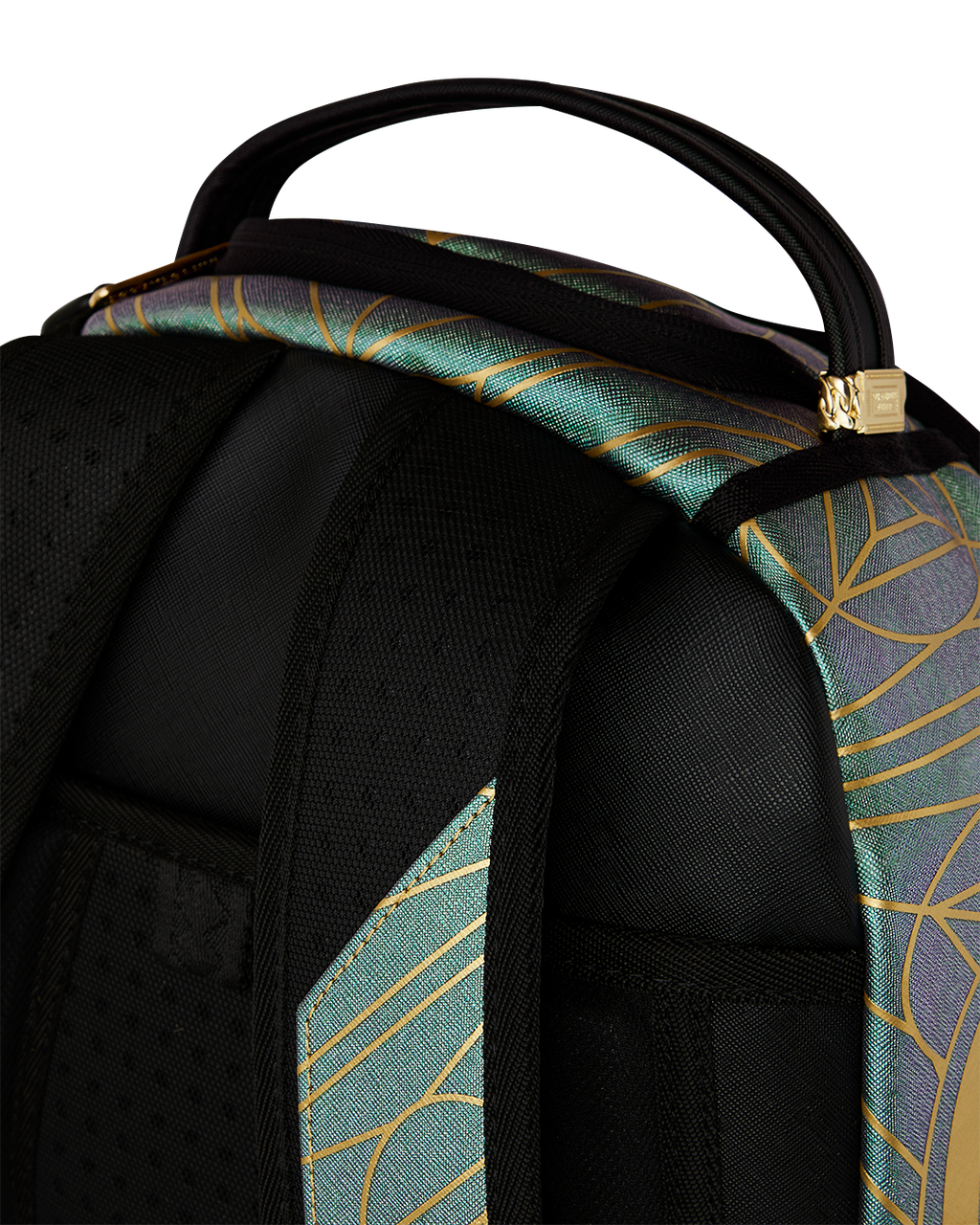 FOUNDATION CRYSTAL IRIDESCENT SHARK BACKPACK