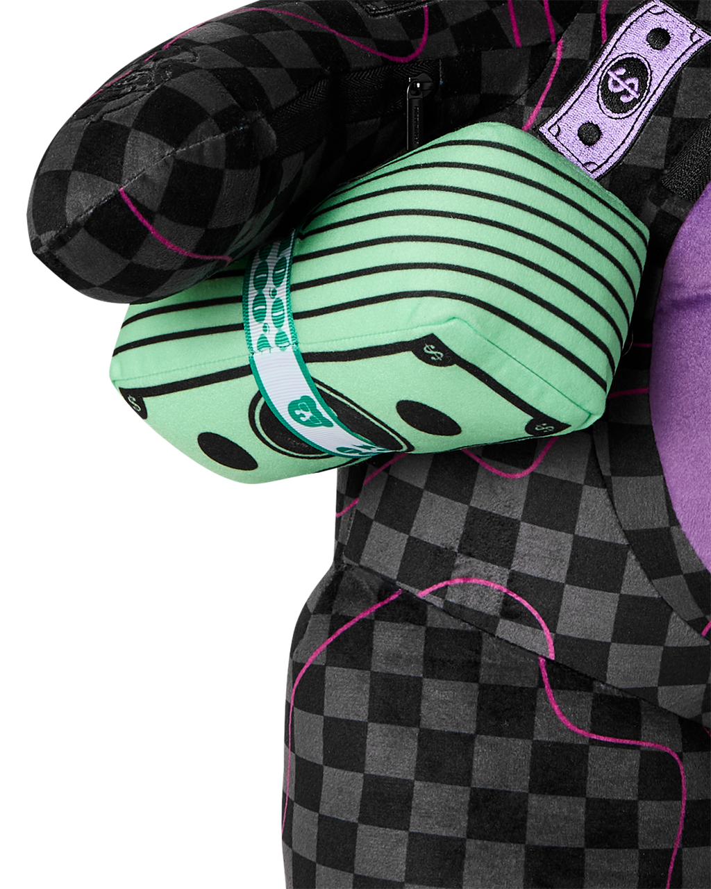 PURPLE SLIME SHARK MONEYBEAR BACKPACK